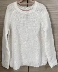 Bershka ベルシュカ シャギーニット /M