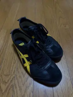Onitsuka Tiger ブラック/イエロー スニーカー