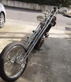 ビラーゴ250 ビンテージチョッパー 組み立て中。 #ビラーゴ250 #国産アメリカン #国産チョッパー
