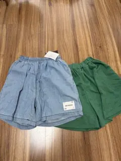 ショートパンツ 2枚セット サイズ130、140