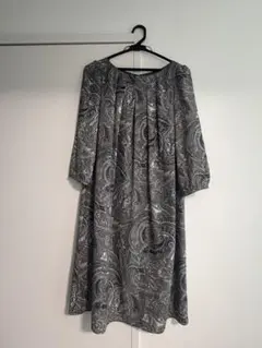 NEWYORKER ペイズリー柄ワンピース