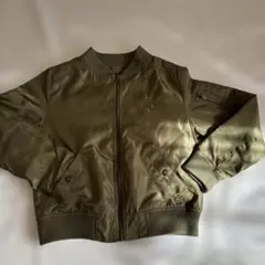 匿名発送　美品LOVETOXIC MA-1ジャケット カーキ色　S