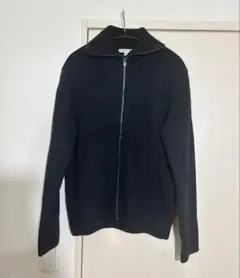 ユニクロ JWA スフレヤーンリブフルジップセーター