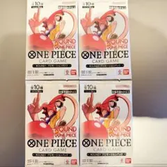 ワンピース　ラウンドワンカード　プロモーションパック　未開封　4パック