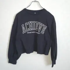 GU トップス　Tシャツ　【M】　ショート丈　長袖のサムネイル