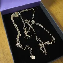 ANNA SUI バタフライ ロングネックレス