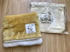スヌーピーグッズ 2点セット 巾着バッグ フットウォーマー