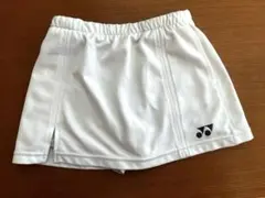 ヨネックス ホワイト　スコート　120