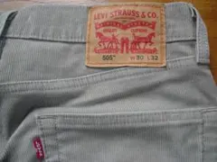 Levi's 505 コーデュロイパンツ