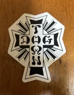 DOGTOWN クロスロゴ ステッカーのサムネイル
