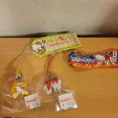 ご当地キティ山口限定、根付けハローキティ ストラップ