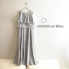 リネン ノースリーブワンピース