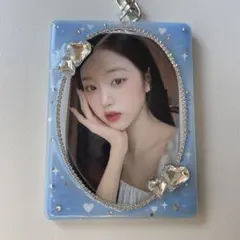 トレカキーホルダー　韓国　トレカ　レジン　デコ　硬質　ケース　トレカケース　hb