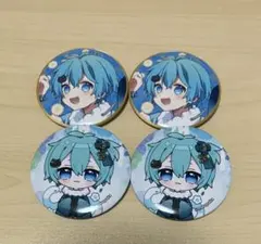 めろんぱーかー そらねこ缶バッジ 4個セット - メルカリ