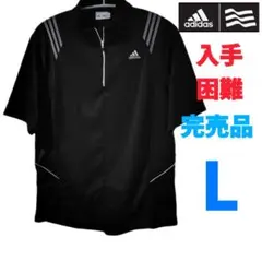 最終値下 入手困難 完売品 アディダスゴルフ ジップアップポロシャツ