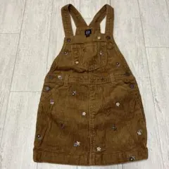 GAP ジャンバースカート 5歳 ブラウン