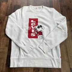 【極美品・名作】Levi's × PEANUTS コラボスウェット M 試着のみのサムネイル