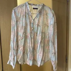 LIBERTY PARADIS TERRE 花柄長袖シャツ　アーカイブライラックのサムネイル