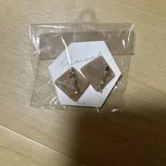 Zoule スクエア マーブル ピアスのサムネイル