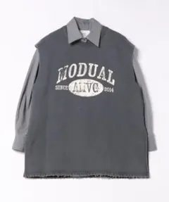 CONCEPT PRINT VEST WITH SHIRTスウェットのみシャツ無のサムネイル