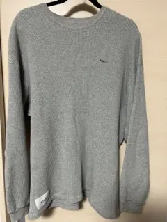 WTAPS ワッフル 長袖ロングスリーブT グレーのサムネイル