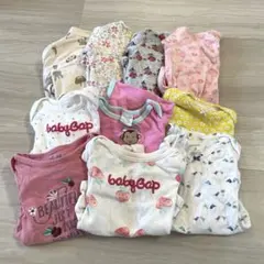 ベビー用　長袖ロンパース　10点まとめ売り　60