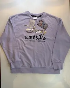 【新品未使用】Disney ディズニー100周年トレーナー　140