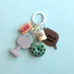 じゃらじゃらキーホルダー