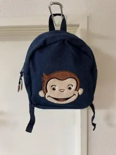 【こじ様】おさるのジョージ　子供用　リュック　petitmainのサムネイル