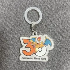 ポケモン30周年 メタルチャームマスコット ピカチュウ リザードン