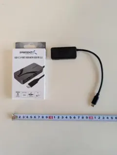 Sabrent USB-C 3ポートハブ PD 3.0対応のサムネイル