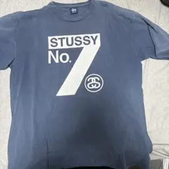STUSSY No. 7 Tシャツ XL ネイビー