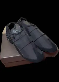RAF SIMONS ブラック ヒールスリッポン　ラフシモンズのサムネイル