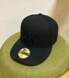 New Era 59FIFTY ブラックキャップ ニューエラ　帽子　ヤンキース