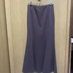 GU マーメイドスカート ロング丈 ブラウン Mサイズのサムネイル