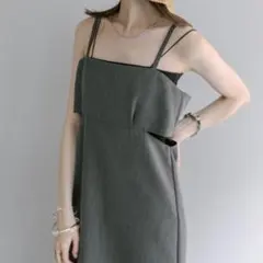 mystic サイドスリットキャミワンピース　サイズ2