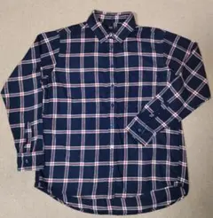【限定セール】《ユニクロ》フランネルチェックシャツ Ｓサイズ