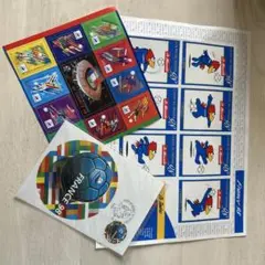 フランス98ワールドカップ記念切手シート