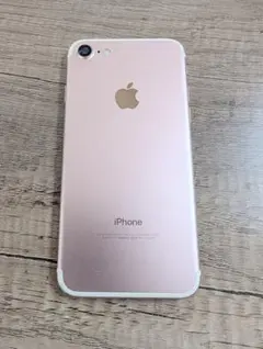 iPhone 7 128GB ローズゴールド simフリー 動作確認済