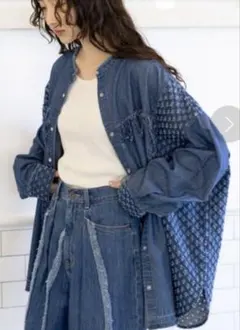 niko and… REMKAE DENIM SHIRT インディゴ デニム