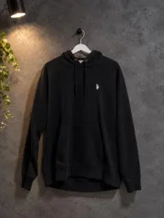 Polo パーカー ブラック　swag y2k POLO Ralph Lauren パーカー swag Y2K 短丈 黒 - メルカリ