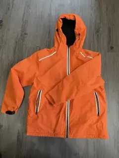 【大幅値下げ】防寒ウェア 裏フリース オレンジ Mサイズ