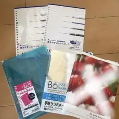 maruman 書きやすいルーズリーフ A5 50枚 L1301 他（計　4冊）