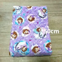 ソフィア キルト生地 50cm 入園準備 レッスンバッグ 布 ハギレ ディズニー