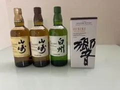 サントリー ウイスキー 山崎12年 山崎NA 白州NA 響JH 4本セットのサムネイル