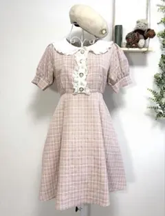 アマベル、Twinkle Sparkle チェックセーラー ワンピース - メルカリ