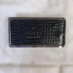 GUCCI マネークリップ ブラック レザーのサムネイル