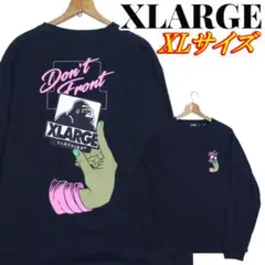 【おけん様専用】XLARGE バックデカプリント ロングTシャツ XLサイズ