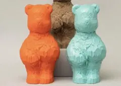 木彫り熊作家 高野夕輝 kuma-chan ソフビ 2個セット - メルカリ