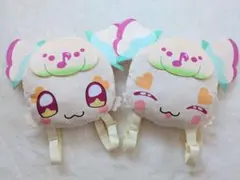 キミプリ【プリルン】ぬいぐるみフェイスリュック　フルコンプ